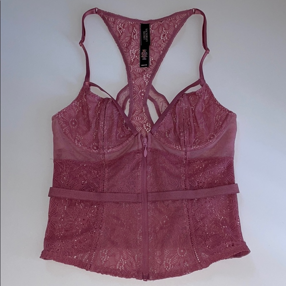 NWOT Victoria’s Secret Lingerie Corset Top 32B